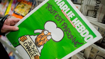 Nur 5000 Exemplare von der neuesten "Charlie Hebdo"-Ausgabe werden nach Deutschland geliefert.