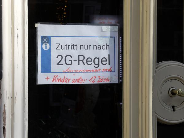 Vielerorts in Potsdam gilt nun die 2G-Regel