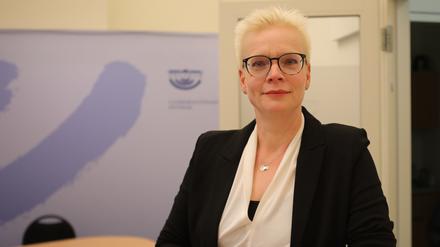 Amtsärztin Kristina Böhm im Potsdamer Rathaus. 