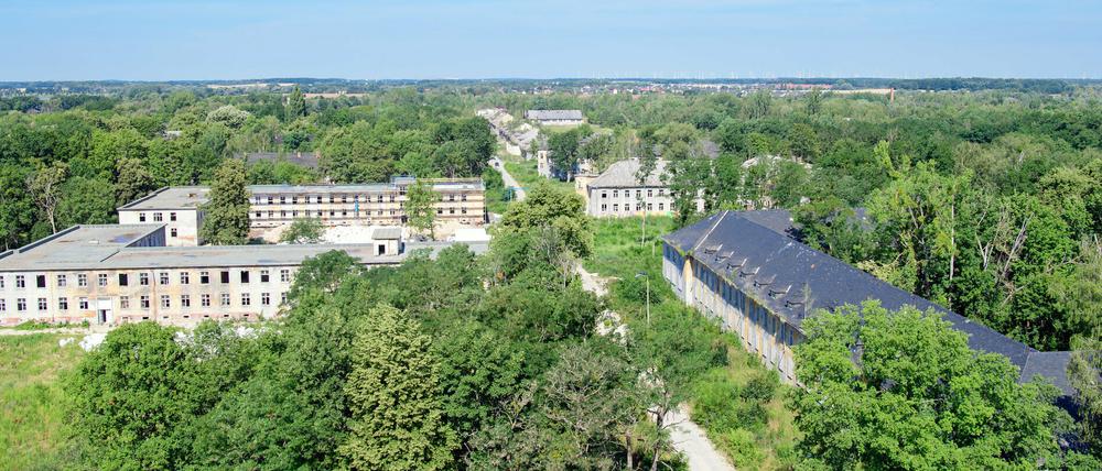 Das ehemaligen Kasernengelände Krampnitz - hier soll ein Wohnquartier für bis zu 10.000 Menschen entstehen.