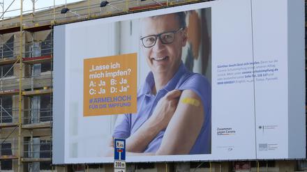 Günther Jauch wirbt für Corona-Schutzimpfungen. 