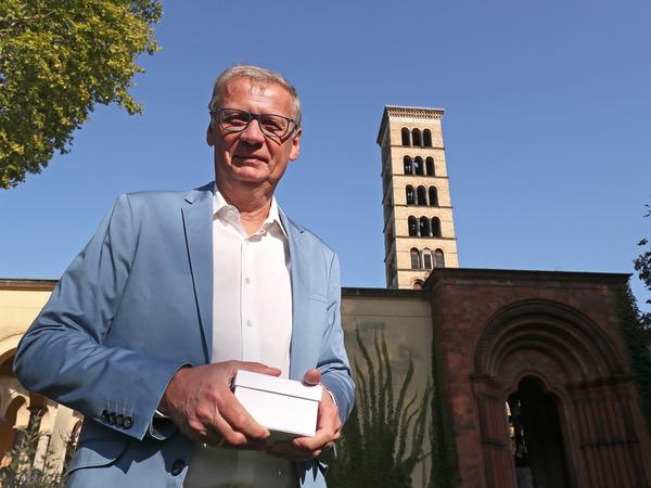 Günther Jauch engagiert sich für die Rettung des Campanile der Friedenskirche.