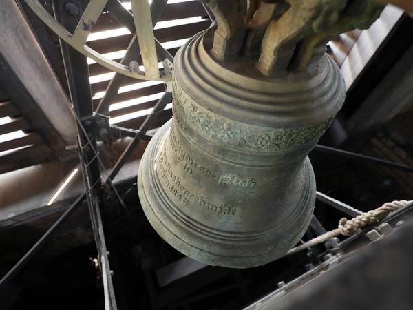 Die Glocken sind Originale aus der Erbauungszeit um 1849 - eine absolute Ausnahme.