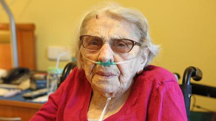 Gertrud Gaudig feierte ihren 103. Geburtstag im DSG Pflegewohnstift in Babelsberg.