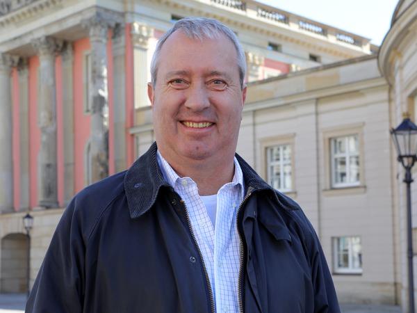 Hans-Joachim Kuke, Vorstand des Vereins Potsdamer Stadtschloss e.V.