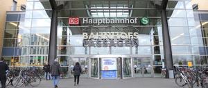 Die Zahl der Kriminalitätsfälle am Potsdamer Hauptbahnhof und in der Umgebung ist gestiegen. 