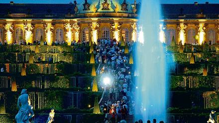 Publikumsliebling. 350 000 Besucher kamen ins Schloss Sanssouci.
