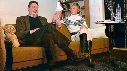 Neben privaten Plaudereien stellte Potsdams Oberbürgermeister Jann Jakobs auf der Couch von Tatjana Meissner auch Auszüge aus seinem Lieblingsbuch Alte Liebe von Elke Heidenreich und Bernd Schröder vor.