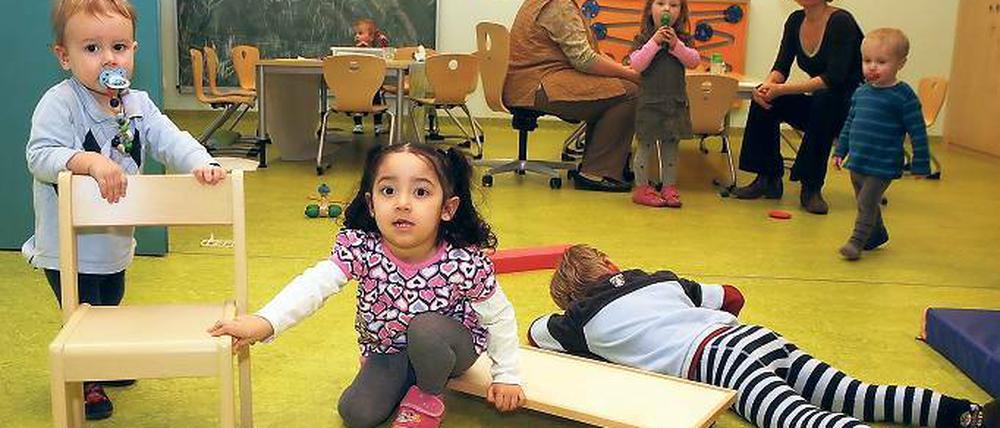 Wo sind freie Kita-Plätze: Ab morgen soll die Information über Kinderbetreuungseinrichtungen in Potsdam verbessert werden.