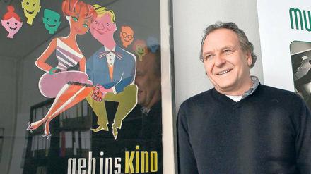 Kino-Enthusiast. Andreas Schaffner bringt die Wunschfilme der Zuschauer auf die große Leinwand. In Potsdam sind das Thalia und das Defa 70 als Spielstätten dabei.