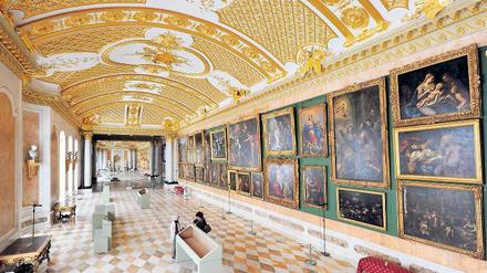 Die Bildergalerie im Potsdamer Park Sanssouci wird im kommenden Jahr für Besucherinne udn Besucher geschlossen.