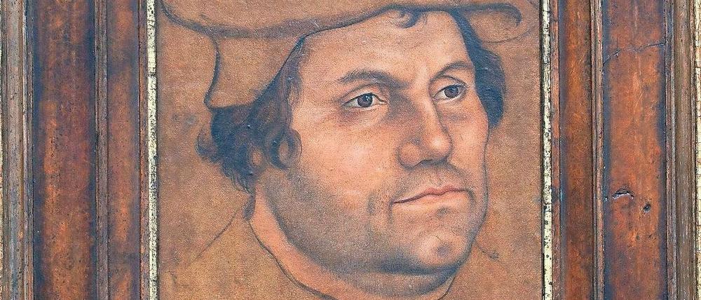 Reformator. Lucas Cranach d. Ä. malte um 1532 Martin Luther.