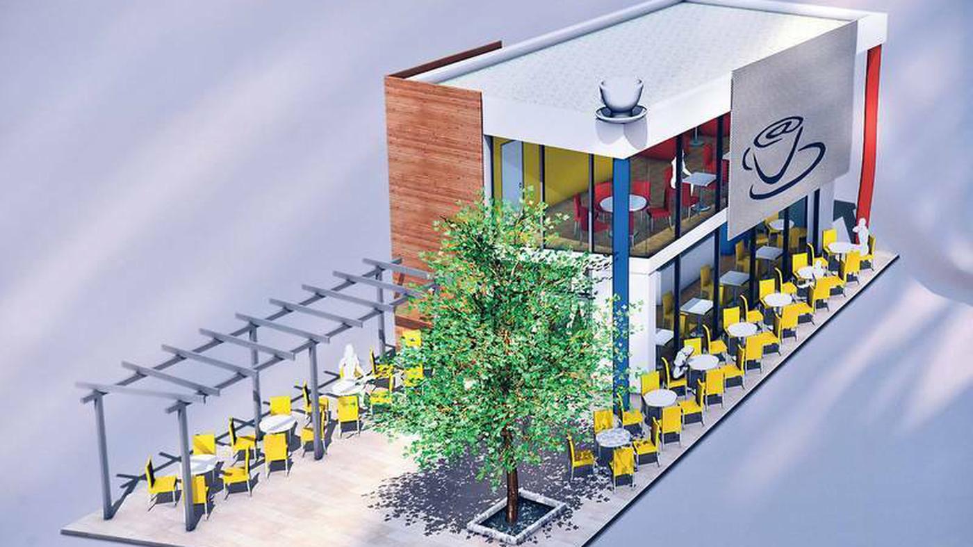 PotsdamDrewitz Grundsteinlegung für ein integratives Café