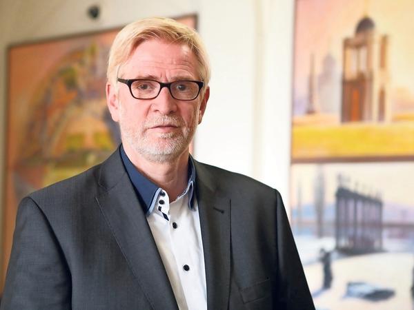 Der neue Interimsgeschäftsführer des Klinikums "Ernst von Bergmann" Hans-Ulrich Schmidt (53).
