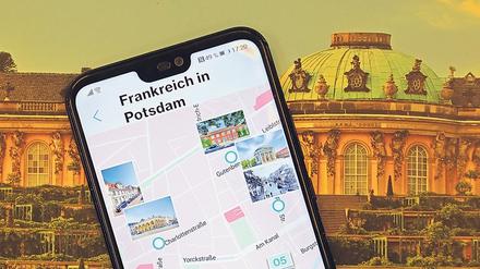 Über die kostenlose Barberini-App können Potsdams französische Seiten erkundet werden.