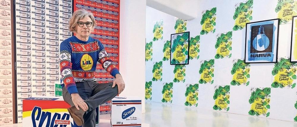 Joerg Waehner kannte Pop-Art-Gründer Andy Warhol schon, als er selbst noch Jugendlicher war – aus dem Westfernsehen. 