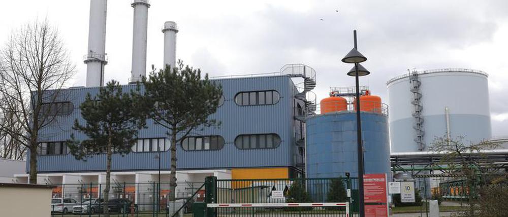 Ergasbetrieben: Das Heizkraftwerk Süd versorgt Potsdam mit Fernwärme und Strom.