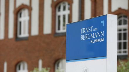 Auf dem Gelände des Bergmann-Klinikums in Potsdam soll das neue Gründerzentrum Med:In entstehen.