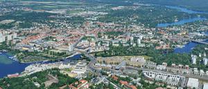 Blick über Brandenburgs Landeshauptstadt Potsdam: Welche Entwicklung soll die Stadt nehmen? Ein Masterplan soll es aufzeigen. 