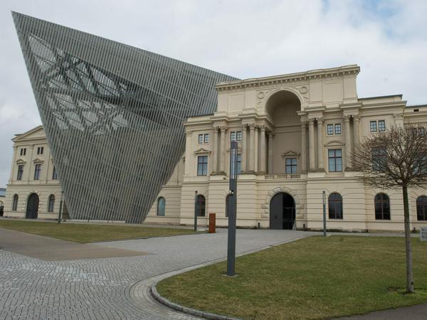 Das Militärhistorische Museum der Bundeswehr in Dresden. 
