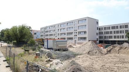 Die Montessouri-Schule im Wohngebiet Am Stern.