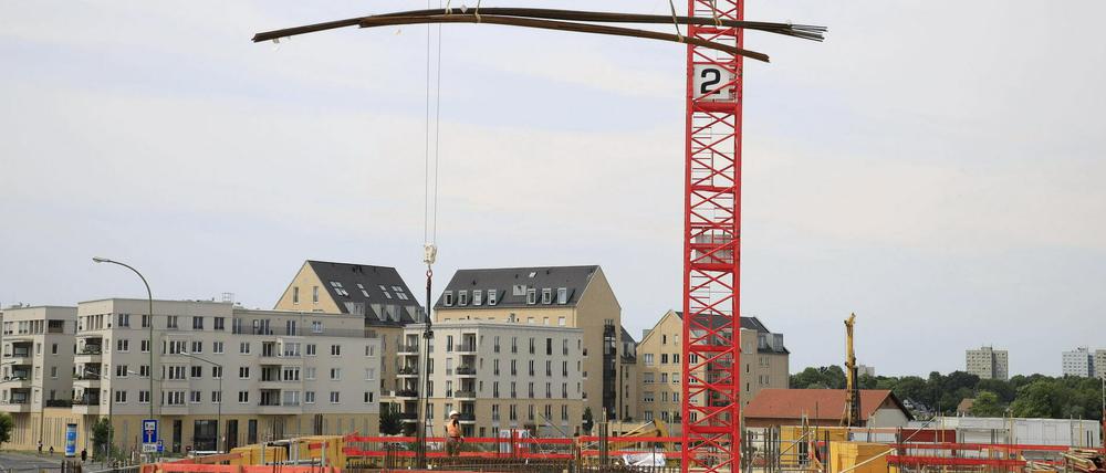 In Potsdam werden viele Wohnungen gebaut - doch meist sind sie teuer. Foto: Sebastian Gabsch