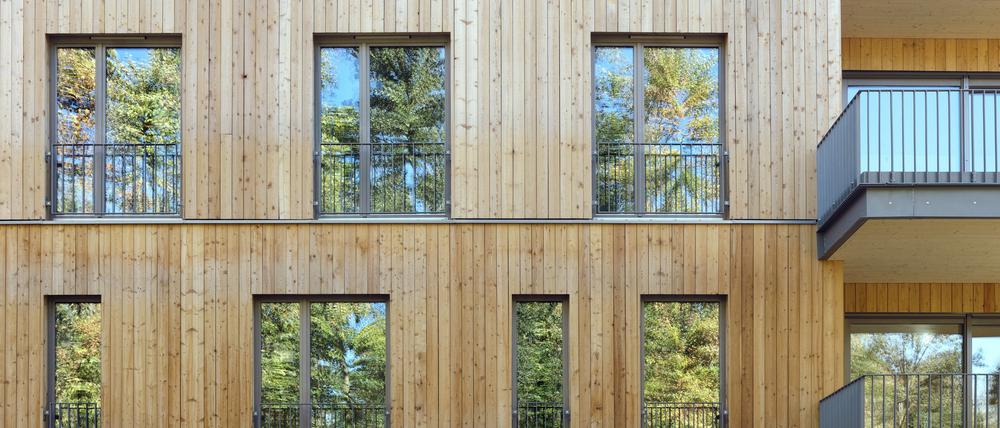 Das Holzhaus am Waldpark ist auch zum Tag der Architektur für Besichtigungen geöffnet.