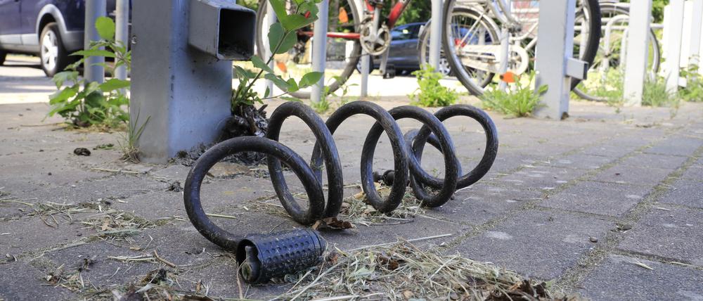 Fahrraddiebstahl in Potsdam: Derzeit gibt es in der brandenburgischen Landeshauptstadt vermehr Kellereinbrüche bei denen die Täter Fahrräder stehlen.