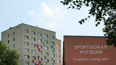 Das Internat der Sportschule "Friedrich Ludwig Jahn" in der Zeppelinstraße.