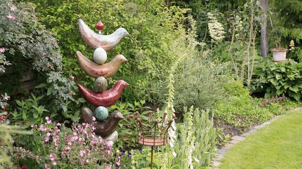 Im Rahmen der Urania-Reihe "Offene Gärten" ist am Wochenende der Garten der Familie Lentz zu besichtigen.