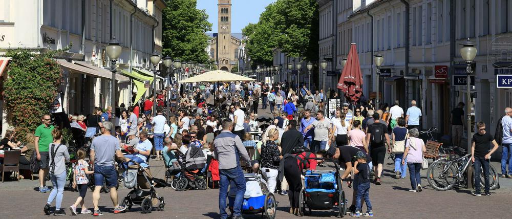 Brandenburger Straße: Potsdam hat immer mehr Einwohner