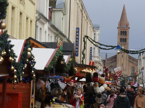 Der Potsdamer Weihnachtsmarkt im vergangenen Jahr.