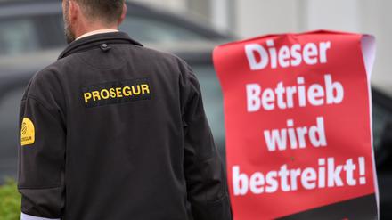 Der Prosegur-Streik trifft nun auch den Handel in Berlin und Brandenburg.