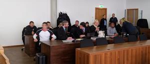 Die vier Angeklagten im Prozess zum Überfall auf eine Villa am Jungfernsee werden heute ihr Urteil bekommen. Es wurden Strafen von bis zu über 9 Jahren gefordert.