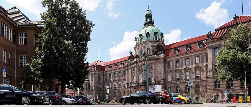 Blick auf das Potsdamer Rathaus.