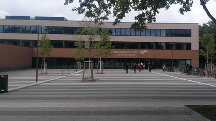 Der Neubau der Leonardo-da-Vinci-Gesamtschule im Bornstedter Feld.