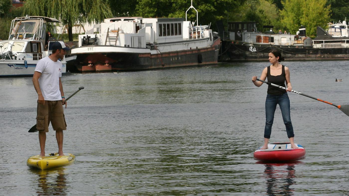 StandupPaddling in Potsdam Aufs Brett gekommen