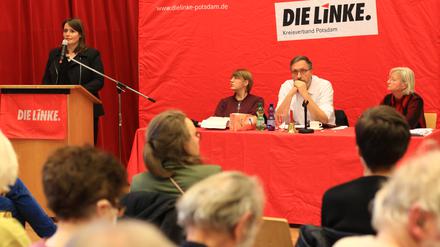 Zerstrittene Genossen: Die Linken bei ihrem Kreisparteitag im vergangenen November.