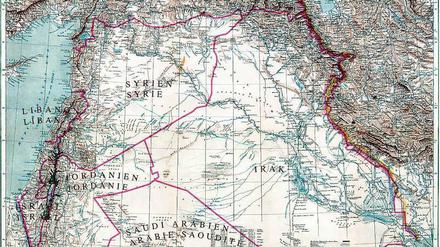 Teile und herrsche. Nördlich der Sykes-Picot-Linie war das Einflussgebiet der Franzosen, südlich das der Briten.
