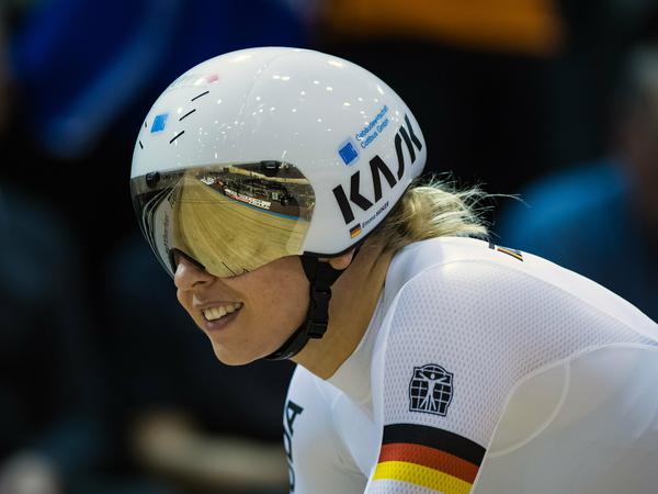 Die erst 22 Jahre alte Radsportlerin Emma Hinze ist bereits in der Weltspitze angekommen. 