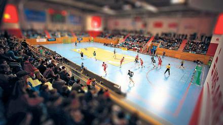 Die MBS-Arena war am vergangenen Wochenende gut besucht. Insgesamt verfolgten 2160 Zuschauer das Volleyballspiel des SC Potsdam am Samstag und die Handballpartie des VfL Potsdam am gestrigen Sonntag. In beiden Fällen hatten die Heim-Fans allen Grund zum Jubeln.