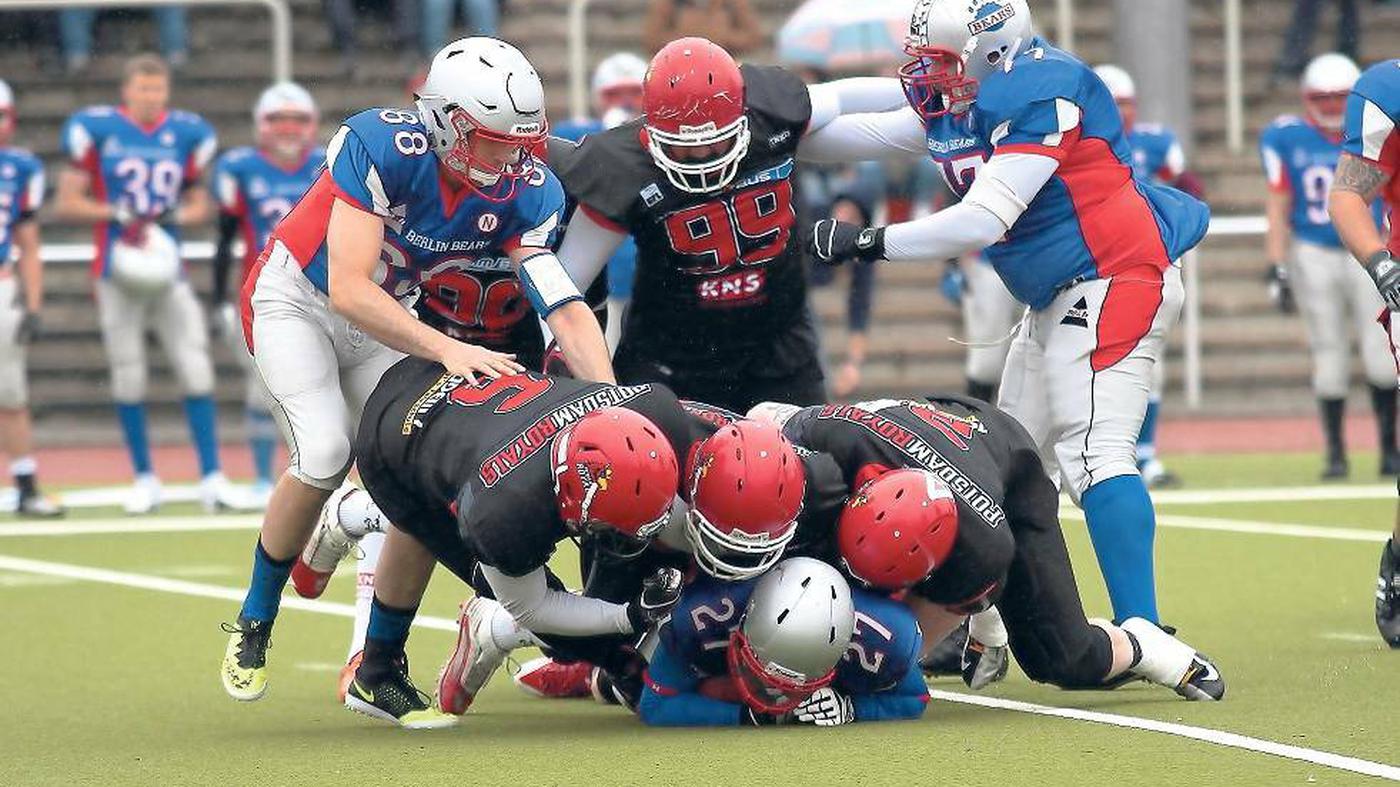 American Football mit den Potsdam Royals Königliches Abenteuer