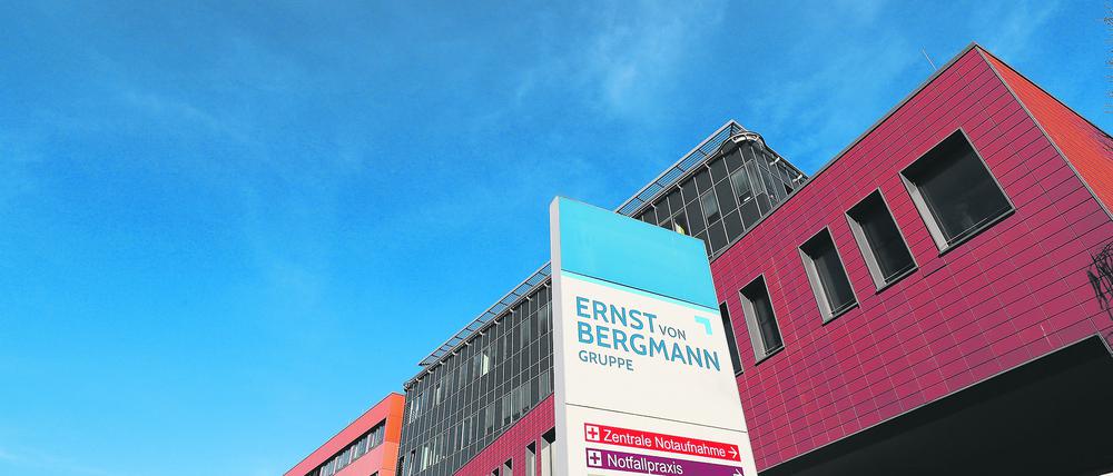 Das Klinikum „Ernst von Bergmann“.