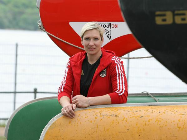 Katrin Wagner-Augustin ist eine Ikone im Kanu-Rennsport, sie holte viermal Olympiagold.