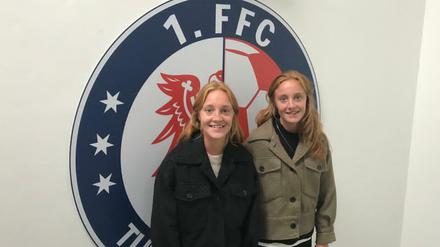 Sie verteidigen künftig für Turbine Potsdam. Sara und Karen Holmgaard aus Dänemark wechseln im kommenden Jahr in die Bundesliga. 