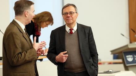 In der Stadtverordnetenversammlung: Potsdams Finanzdezernent Burkhard Exner (SPD).