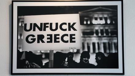 Manolis Tsafos, "Unfuck Greece" von 2015.