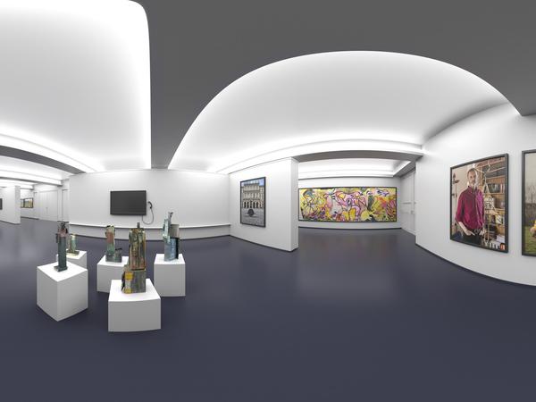Das Virtuelle Museum von André Stiebitz mit zeitgenössischer Kunst aus Potsdam bleibt auch nach dem 13. März offen.