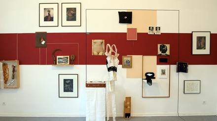 "Aus der Wunderkammer" heißt die gemeinsame Installation von Sandra Riche und Ilse Winckler.