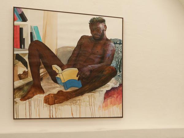 Schiele grüßt. Der ghanaische Künstler Amoako Boafo zitiert in seinen Porträts Schwarzer Menschen klassische Posen.